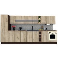 Bucatarie MARINA NEW 370 B Wenge / Decor K002